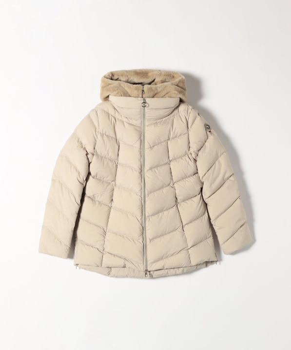 CAPE HORN: ALVAREZ MATT セミロング フード付き ダウン コート