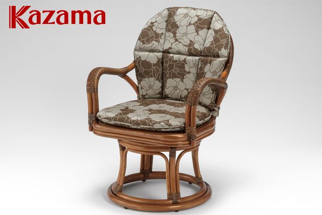 ラタンの老舗KAZAMA フレアシーベルチェア 02-0535-92 | 福岡県下最大