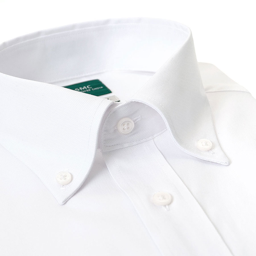 ワイシャツ ホワイト ドビーオックスフォード 吸水速乾 SMC| CHOYA