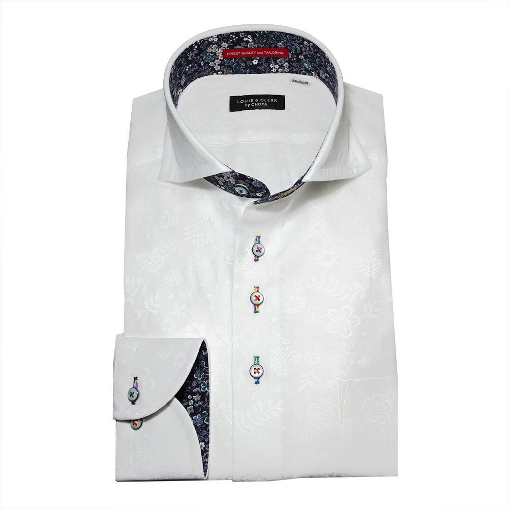 CAMIEL FORTGENS B.V. 花柄 長袖シャツ Camiel Fortgens Orange & Pink