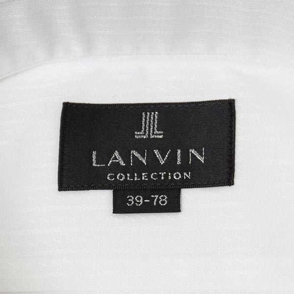 ワイシャツ ホワイト ドビー LANVIN｜CHOYA SHIRT（チョーヤシャツ