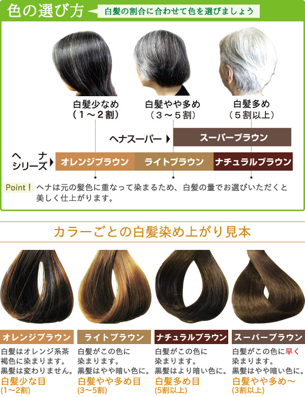 艶やか美髪セット（ヘナ（ナチュラルブラウン）2個と自然葉シャンプー1