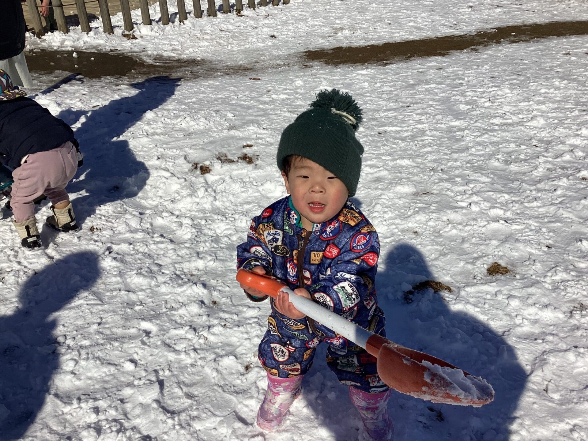 わー！雪だ！！ - 信州やまほいくの郷