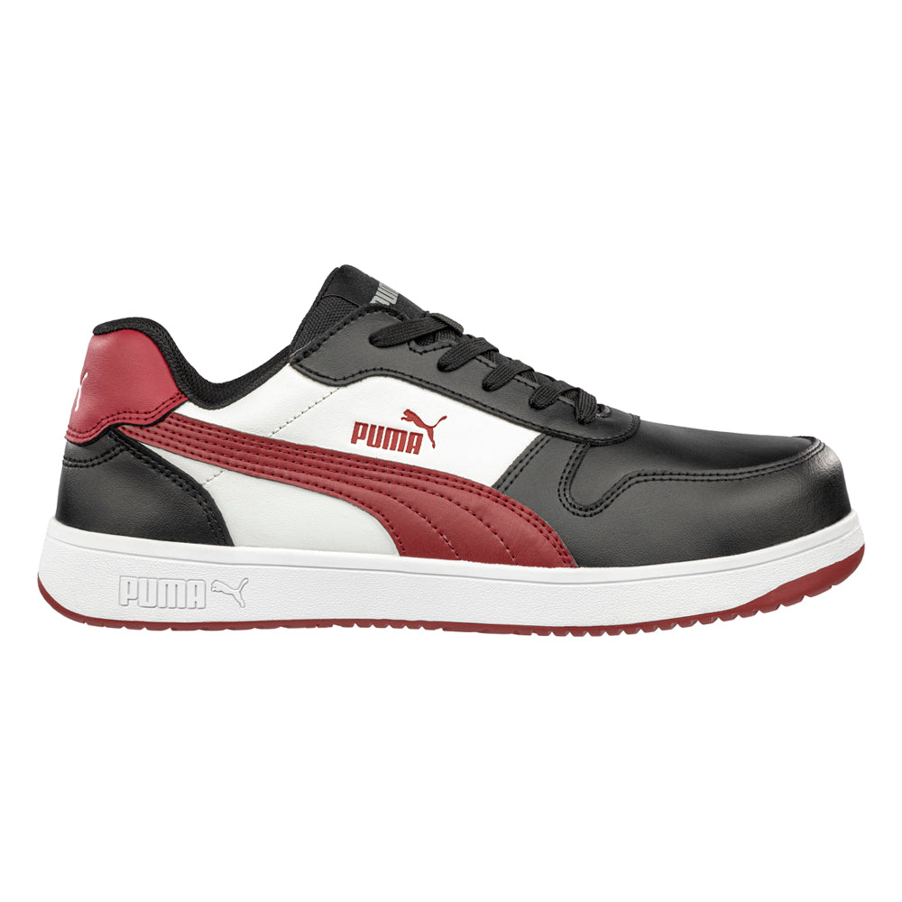 Shop Black Mens Puma Safety Frontcourt Low Electrical Composite