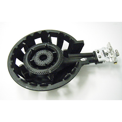 タチバナ製作所 鋳物コンロ 二重羽付 種火なし TS-220H 都市ガス