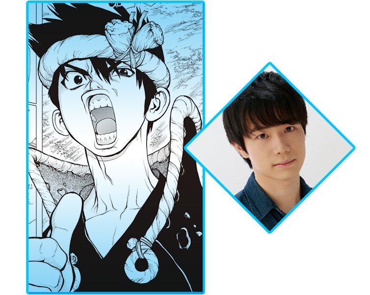TVアニメ『Dr.STONE』主要キャラクター声優続々決定――!!｜集英社『週刊
