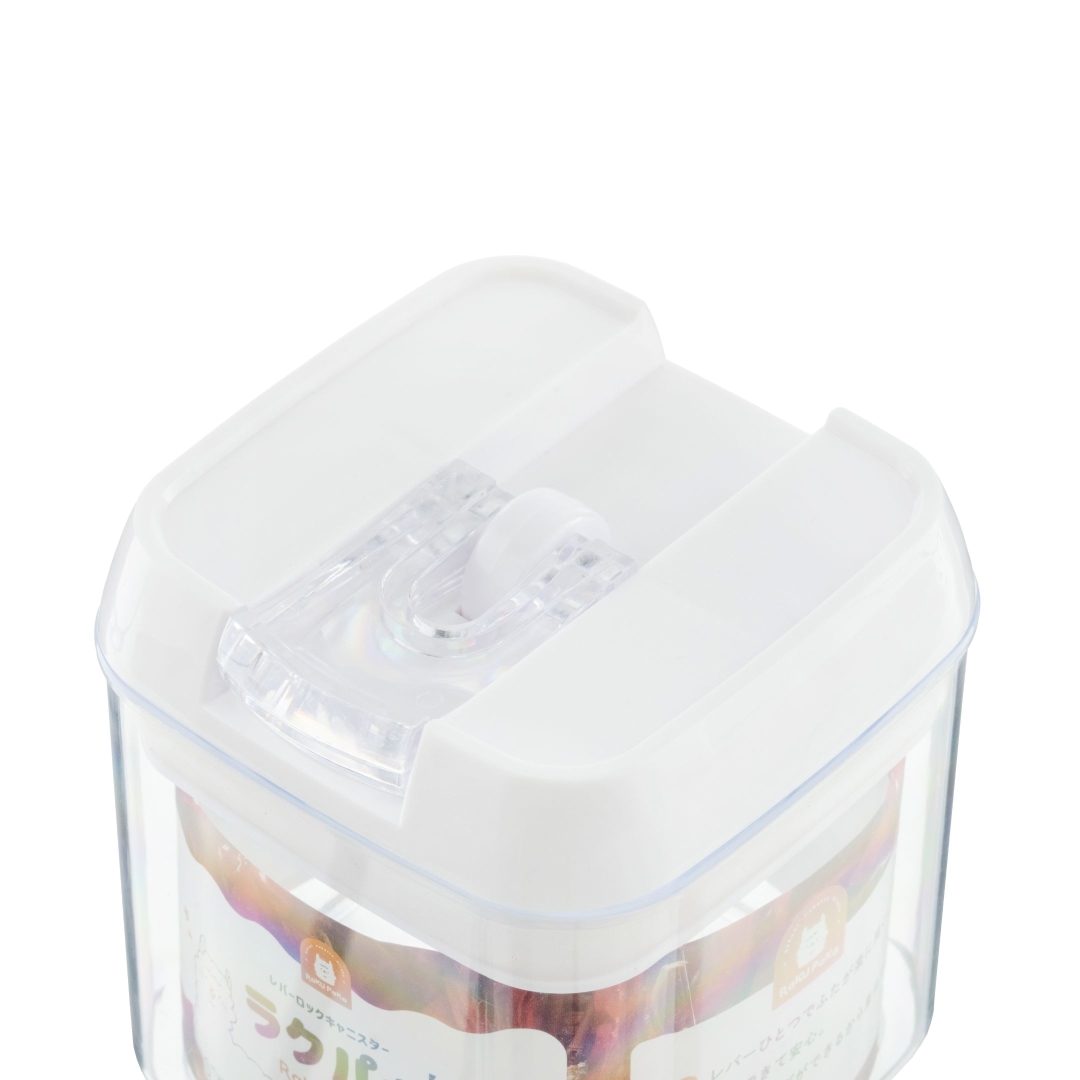 レバーロックキャニスター RAKUPAKA 450ml 1箱(96個入): キッチン用品