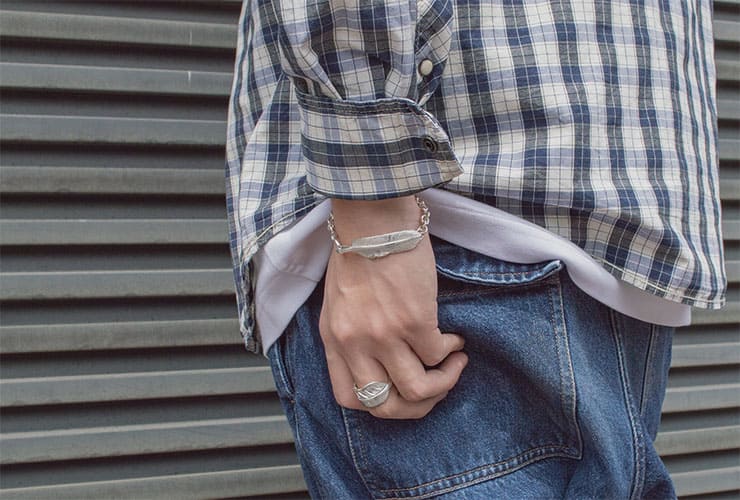 Good Line】フェザーチェーンブレス [GL-018]