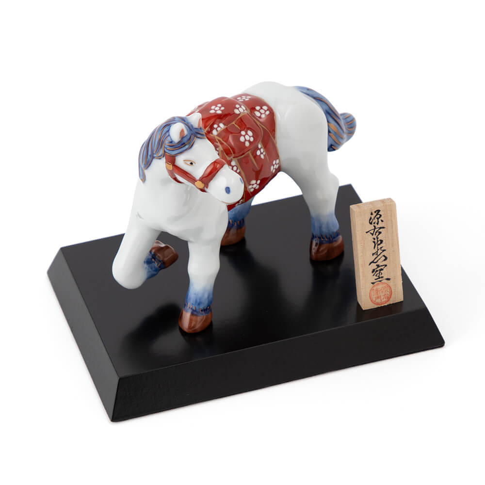 染錦午 置物 ｜ 有田焼の源右衛門窯公式オンラインショップ