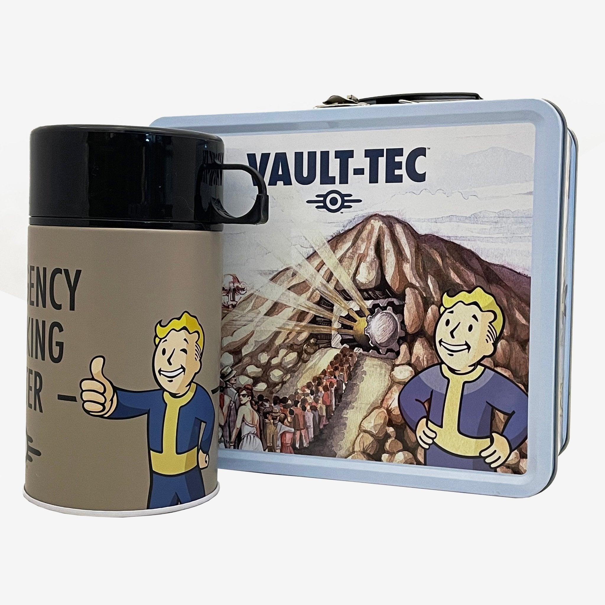 Fallout Clean Vault-Tec Lunchbox & Flask