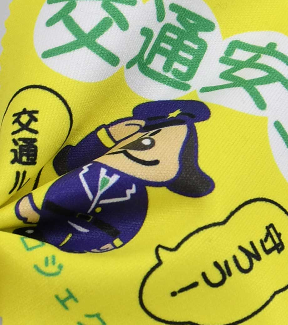 全面フルカラー印刷】オリジナルマイクロファイバークロス(80×80)｜最