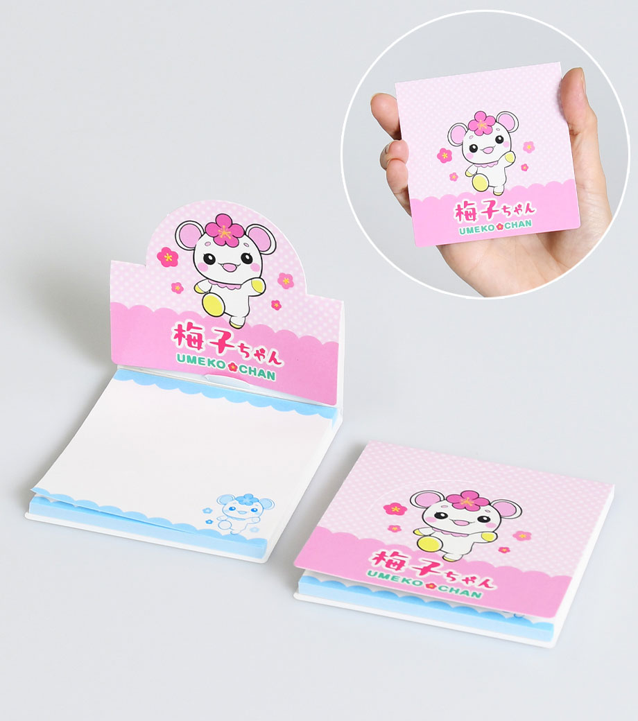 オリジナルメモ帳 ポップアップ半円型 Bタイプ｜最安値￥97|ほしい