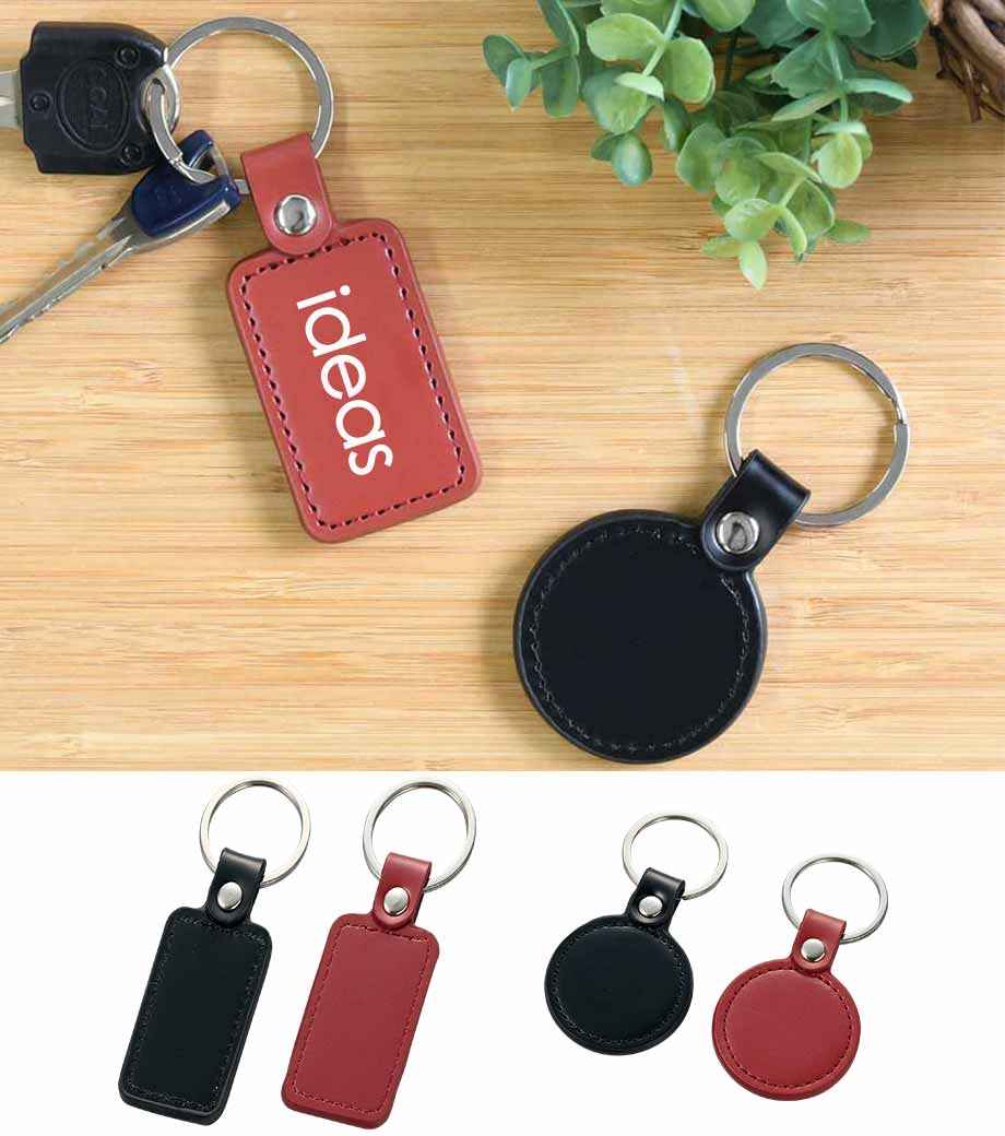 レザーキーホルダー｜最安値￥363|ほしい！ノベルティ