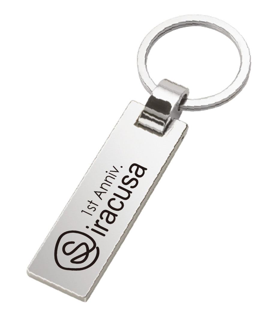 メタルプレートキーホルダー｜最安値￥330|ほしい！ノベルティ