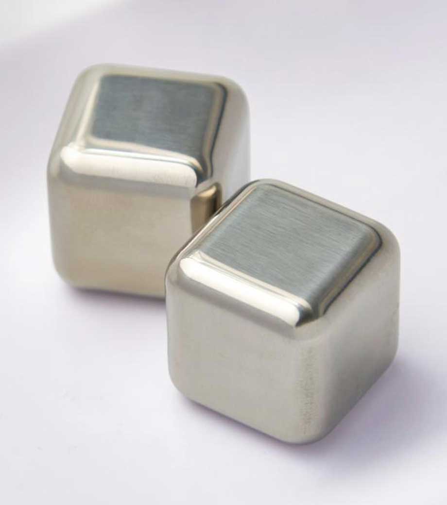 溶けない氷 ステンレスアイスキューブ2個組#CO2排出権付｜最安値￥263