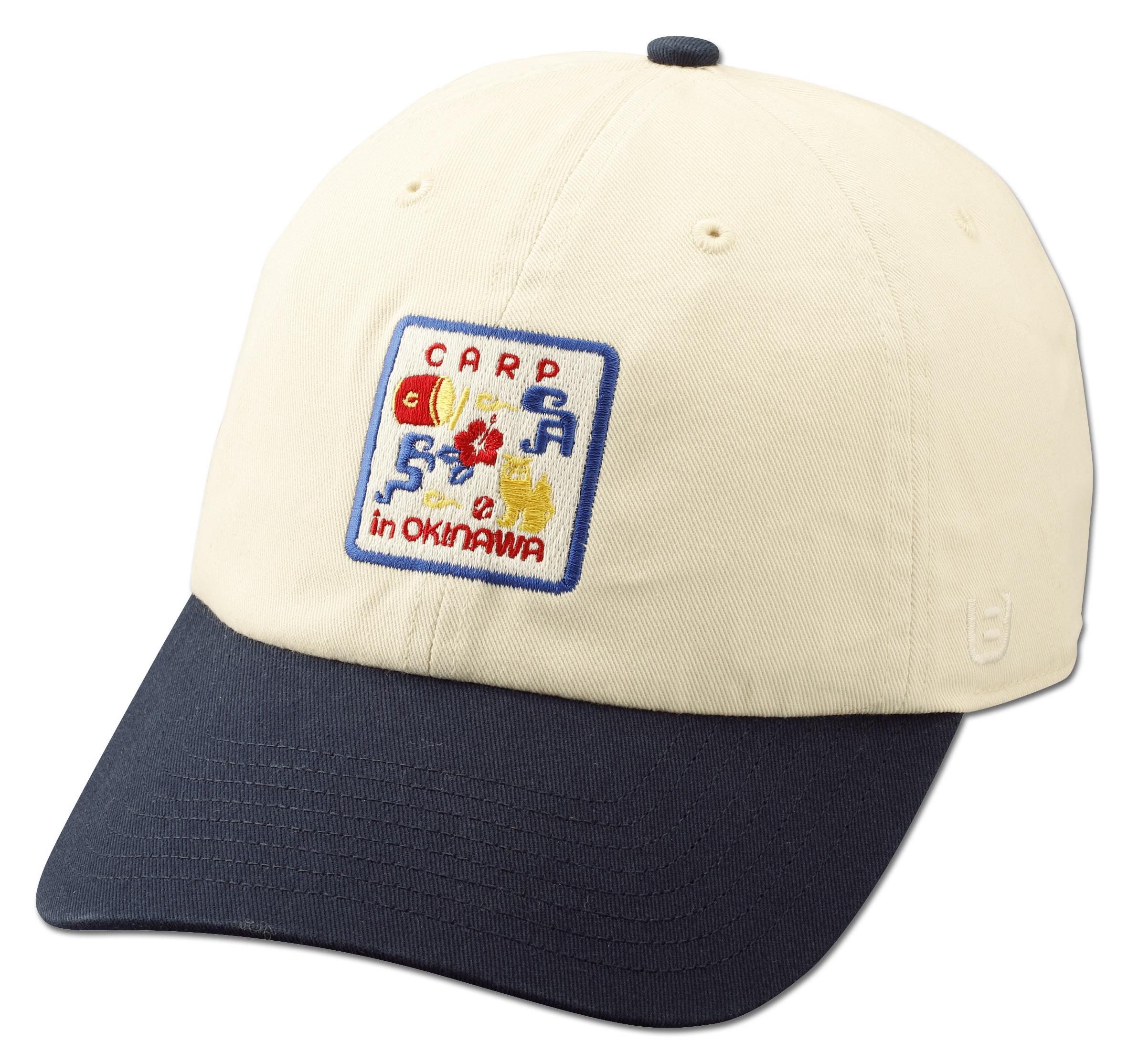ツートンキャップ(ナチュラルxネイビー)OKINAWA | 商品詳細 - 広島東洋