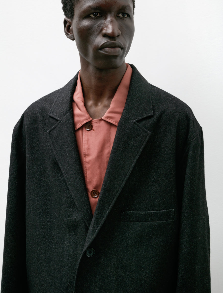 Lemaire Relaxed SB Workwear Jacket Black/Grey – Neighbour