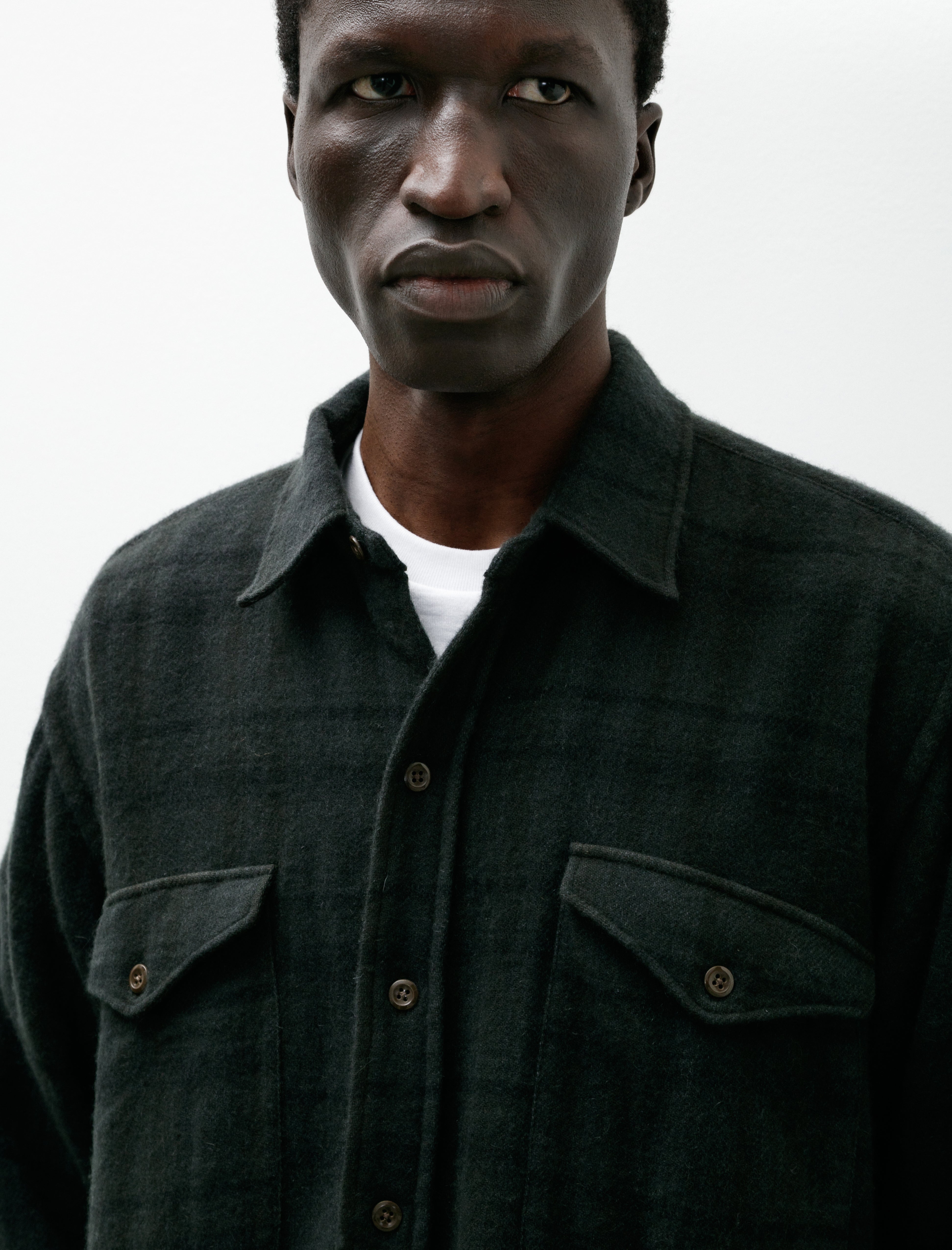 トップス MAATEE&SONS CASHMERE NELL WORK SHIRTS 3 Maatee & Sons