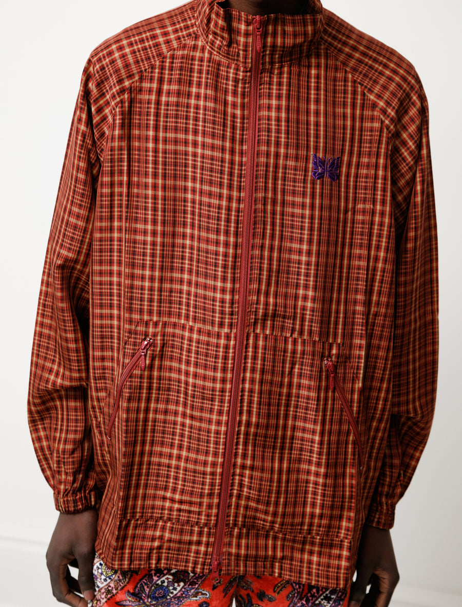 Needles Jog Jacket Cupra Plaid Red – Neighbour