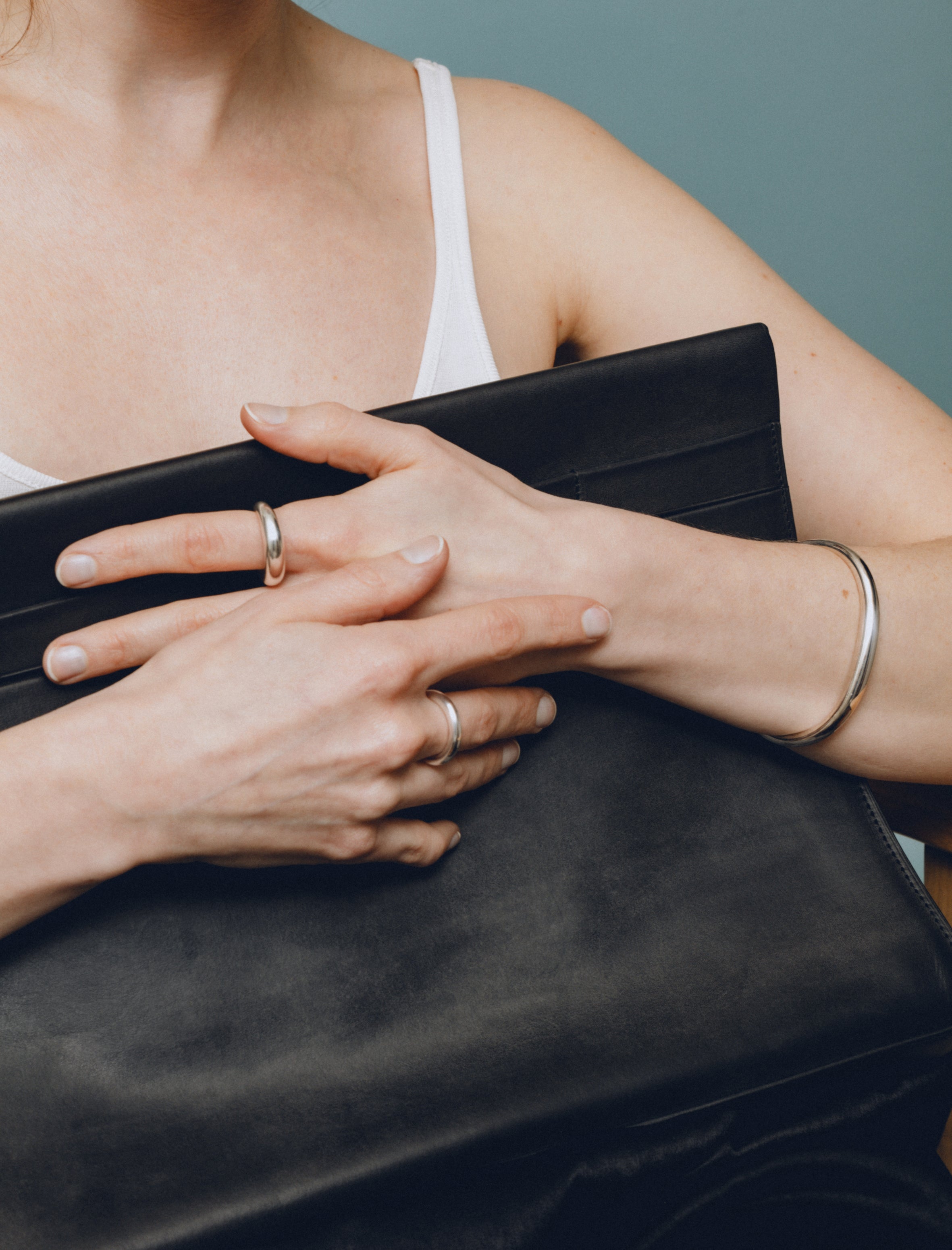 All Blues Fat Snake Ring Silver – Neighbour