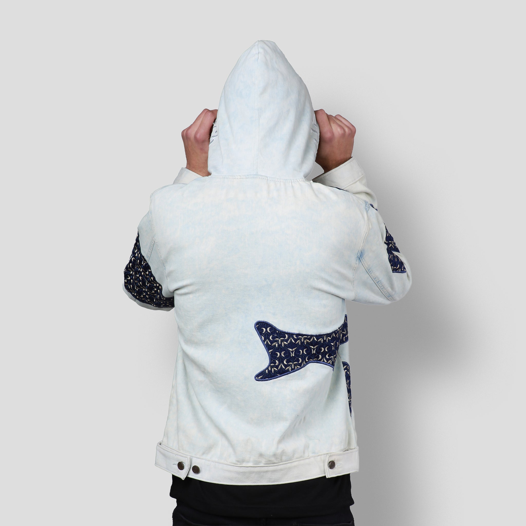 MDB Brand Men's Tapestry Denim Hoodie – Bouchards