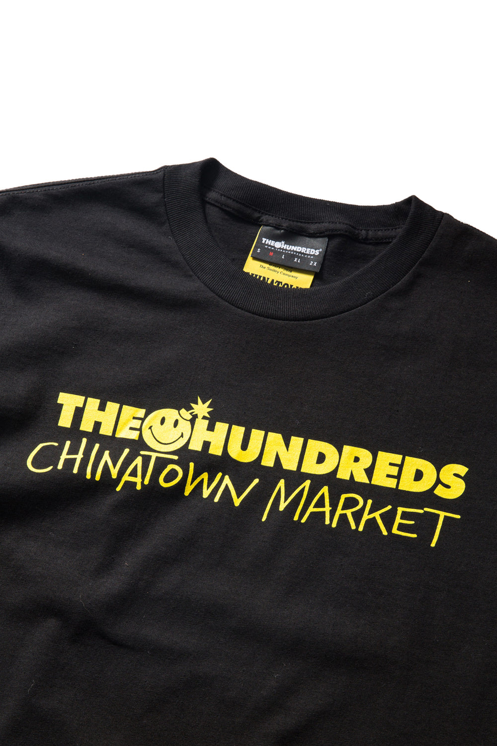 Chinatown Market X The Hundreds Bar Logo Tee (Black) – Capsul