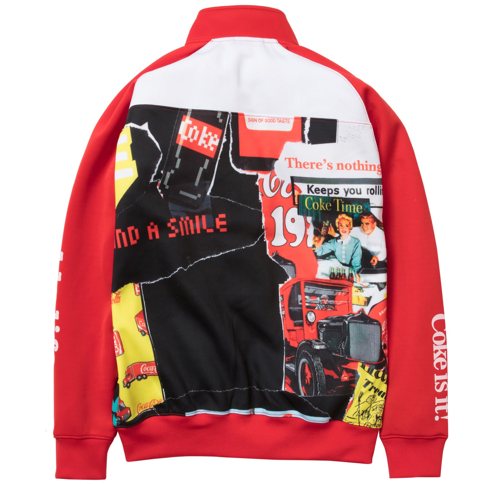 Staple X Coca-Cola 'Coke' Collage Track Jacket – Capsul