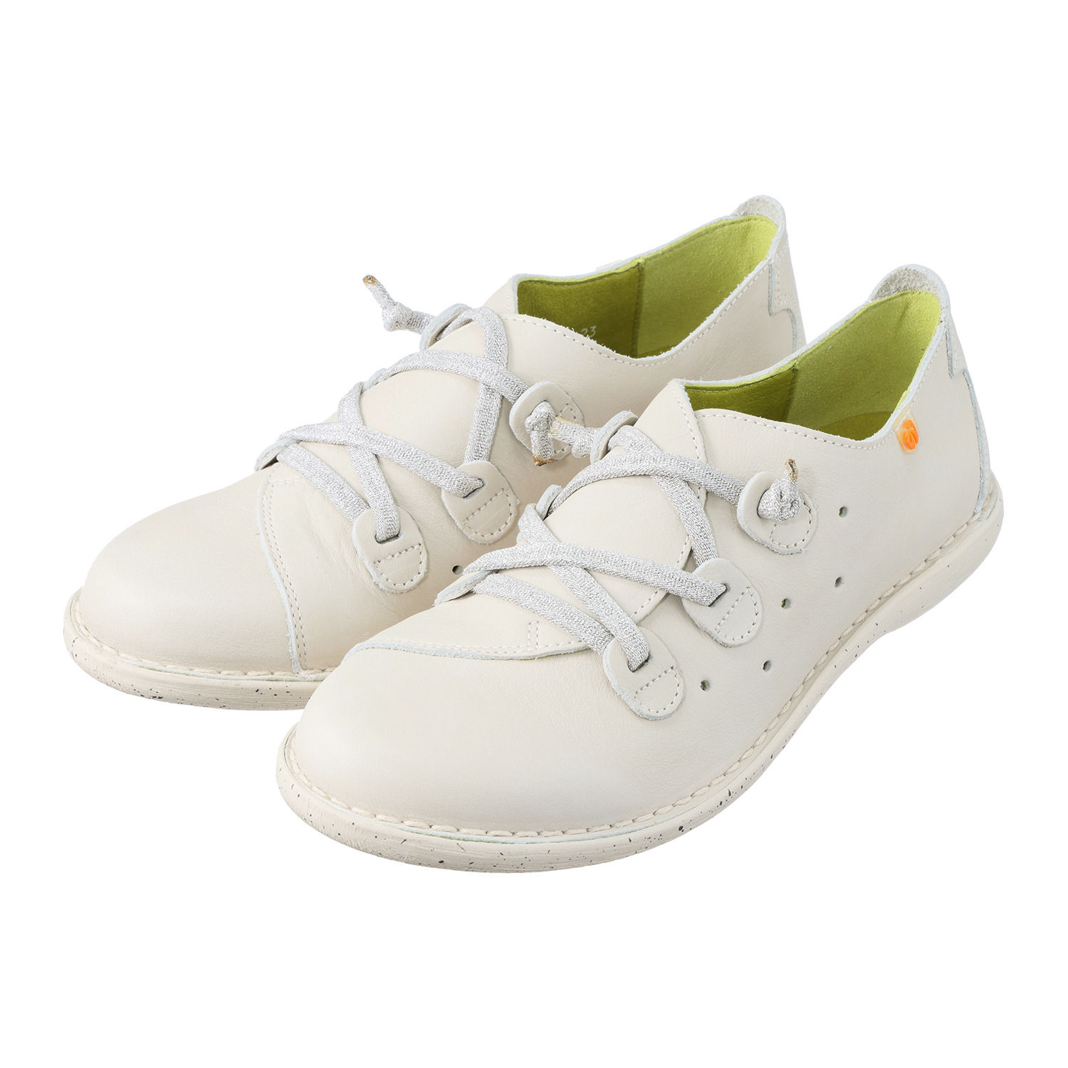 ジャングラ ＜スペイン製＞ 着脱簡単 牛革レースアップシューズ