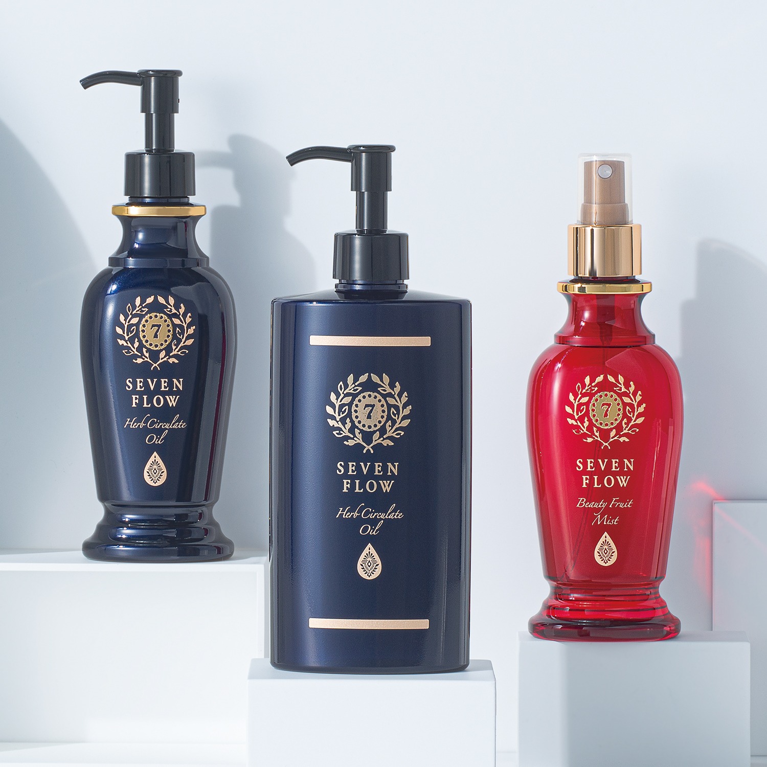 セブン フロー ハリツヤ潤い美肌へ 25種の厳選オイル＆コラーゲン