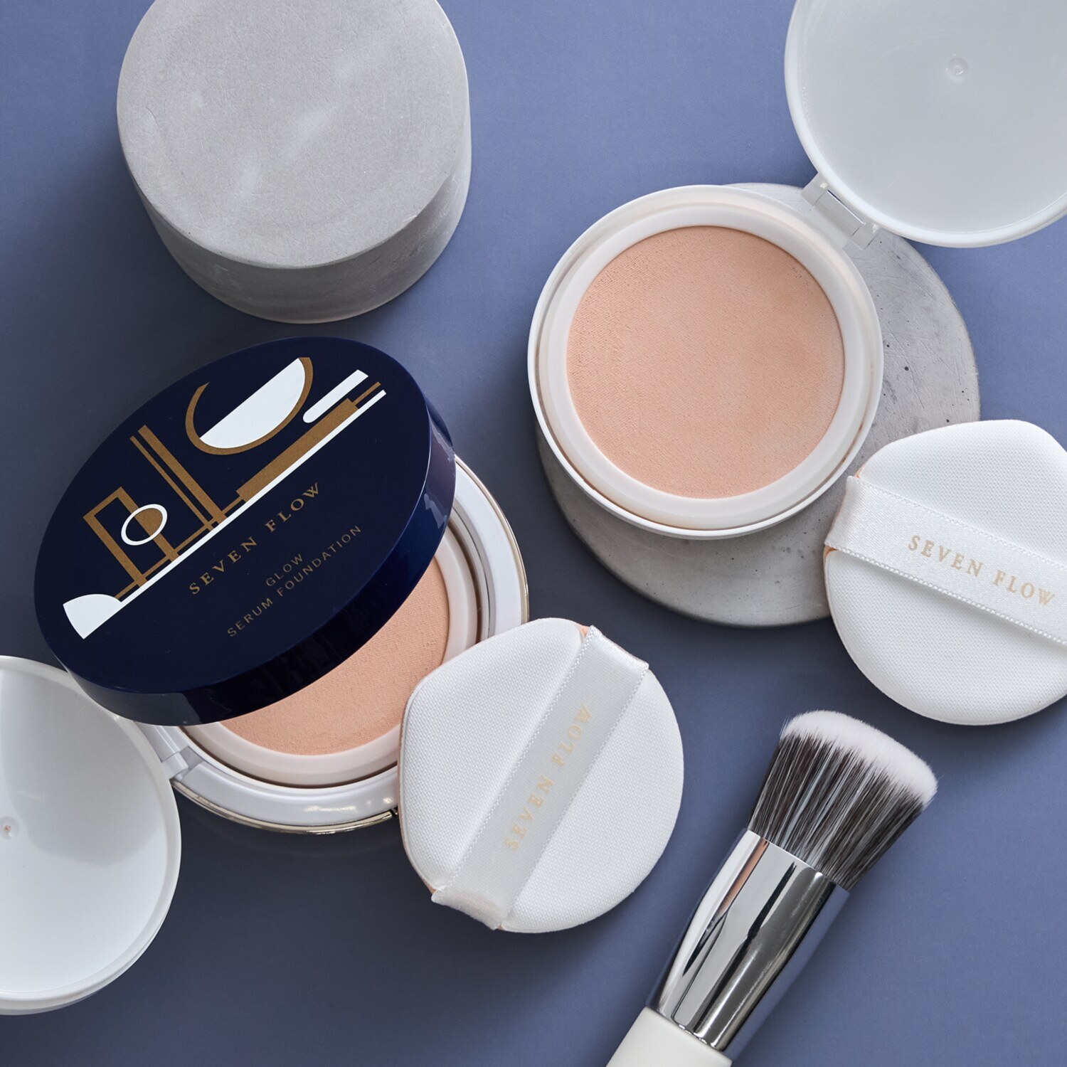 セブン フロー メイクしながらスキンケア 透明感ある上品ツヤ肌演出 1