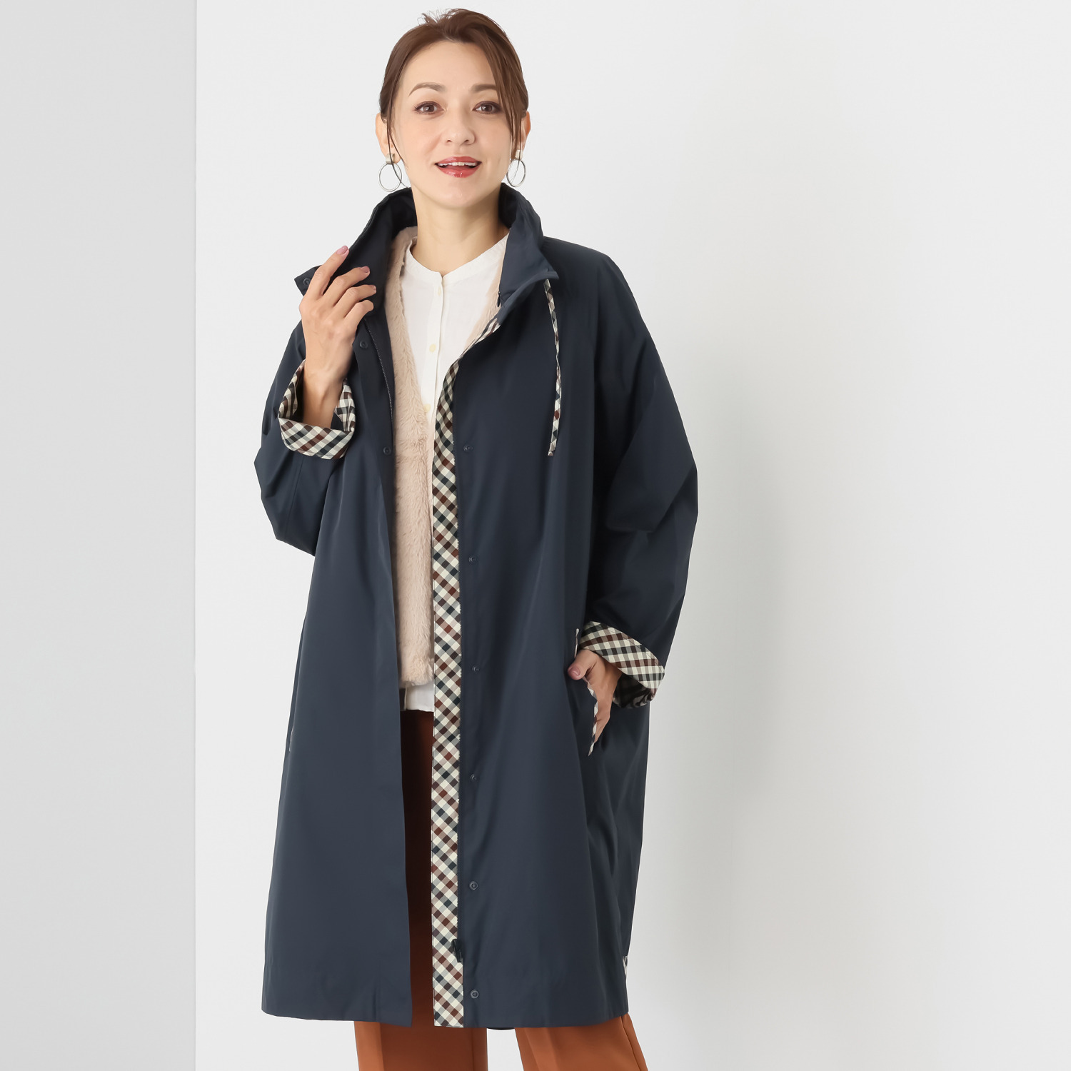 アクアスキュータム 防水・はっ水・防風 全天候型 ポケッタブルモッズ