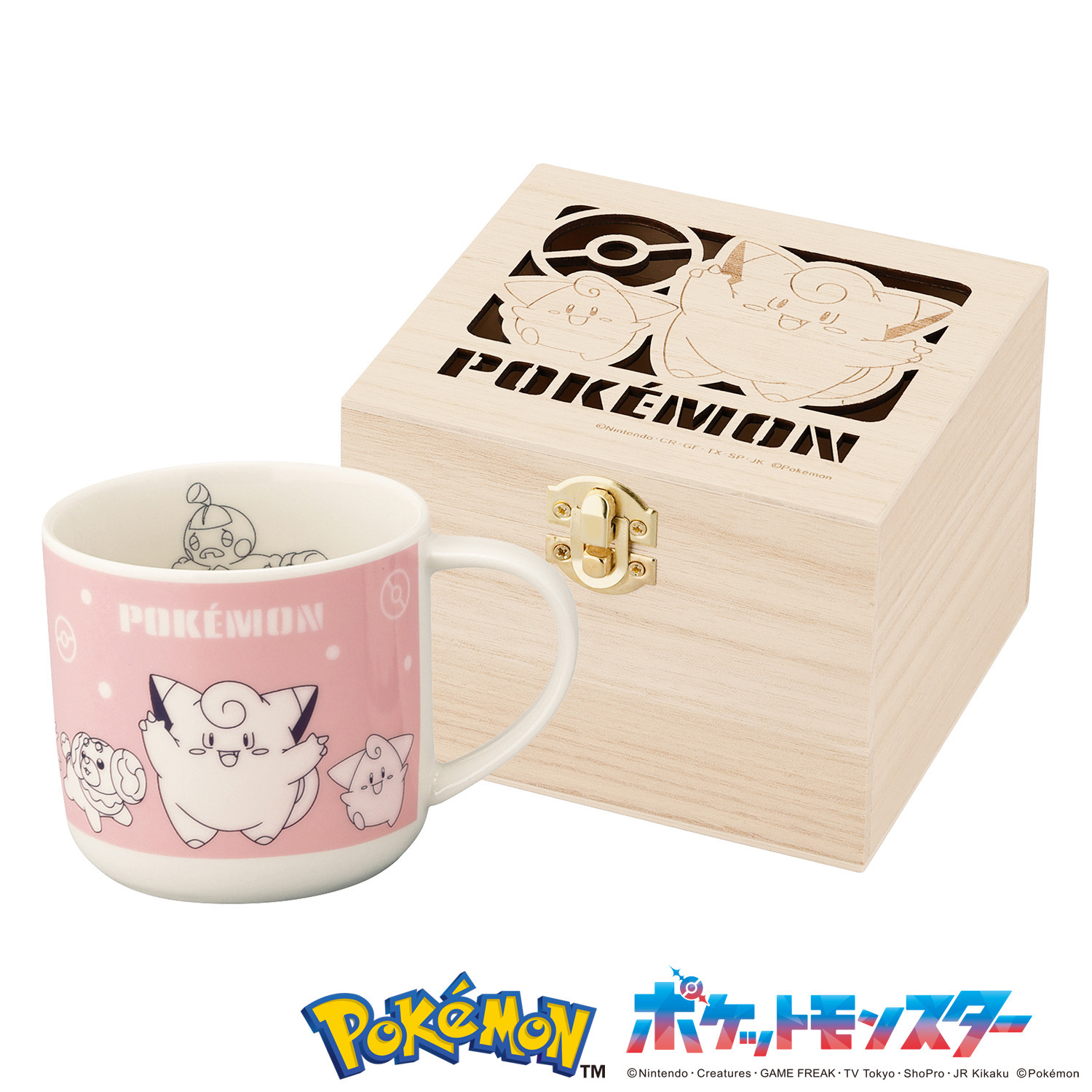 ポケモン 日本製 磁器 マグカップ ＜木箱入り＞- ショップチャンネル
