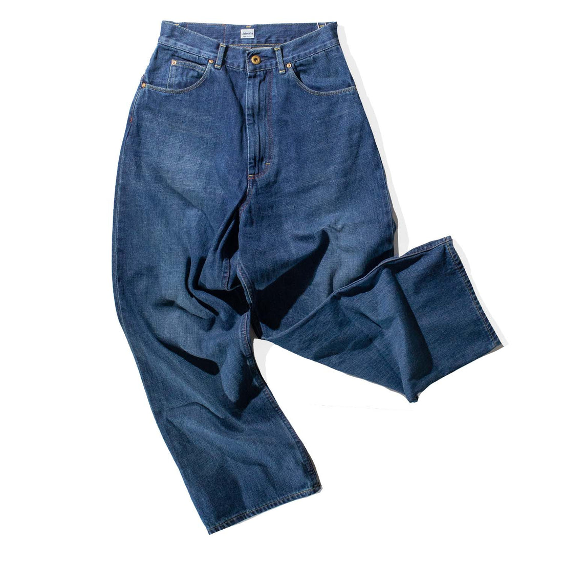 Chimala Selvedge Denim Ranch Pants in Dark Wash – JUDITH