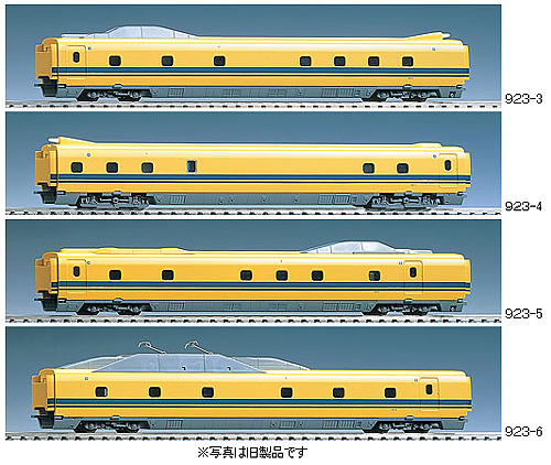 TOMIX 【4両SET】 JR 923形新幹線総合試験車(ドクターイエロー)増結