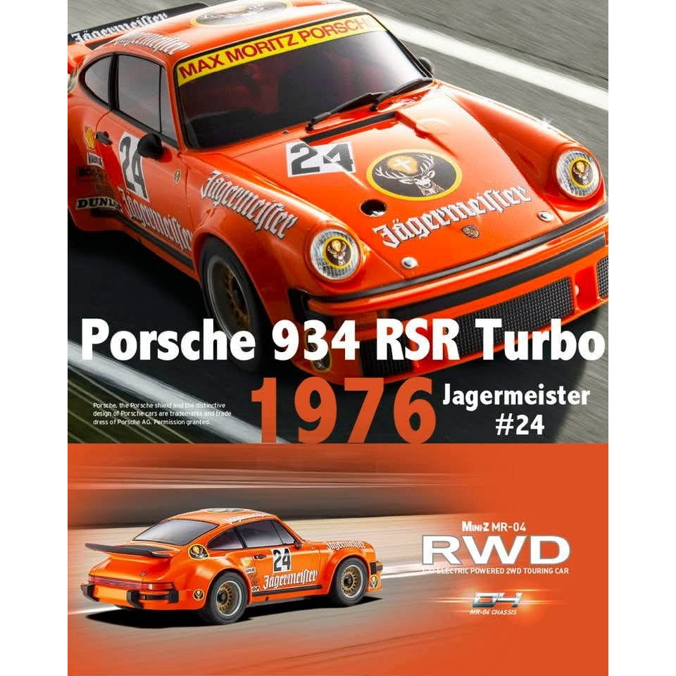 京商ミニッツ Porsche 934 RSR Turbo（オレンジ） ミニッツレーサー