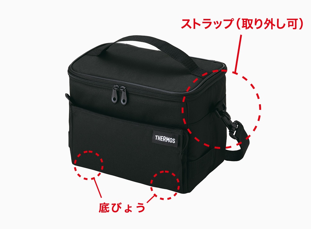 公式通販】ソフトクーラー RFD-0051 オールブラック(ALB) | サーモス