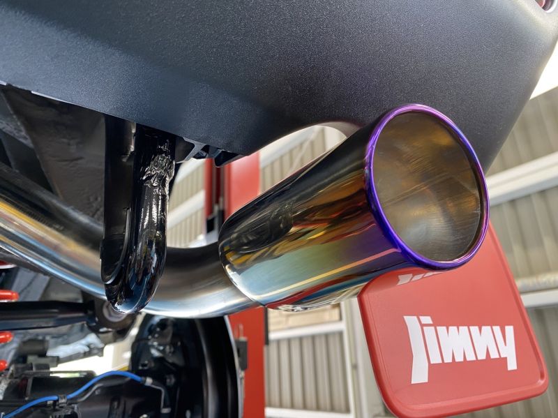 レビュー - DAMSEL JB64 ハイパーマフラー - Tsuda Racing Online Shop