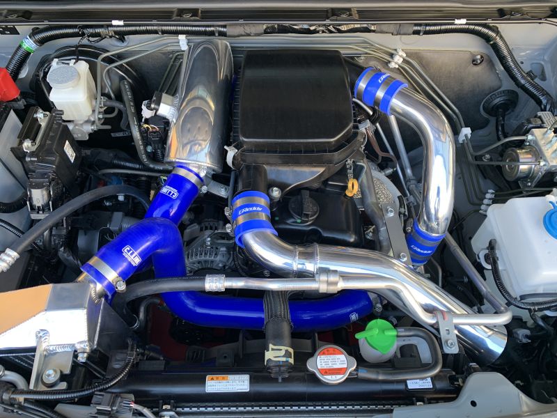 レビュー - DAMSEL JB64 レーシングサクションキット(純正BOX仕様