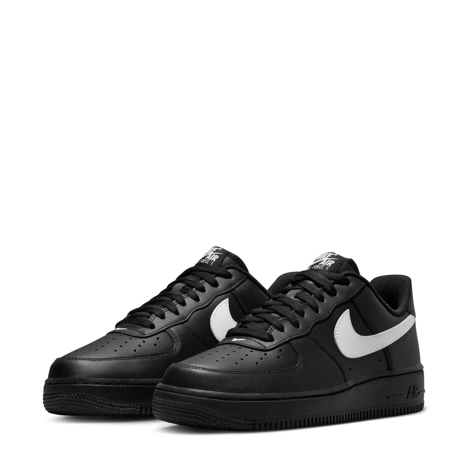 Men's Nike Air Force 1 Low '07 | Black/White | ShopWSS