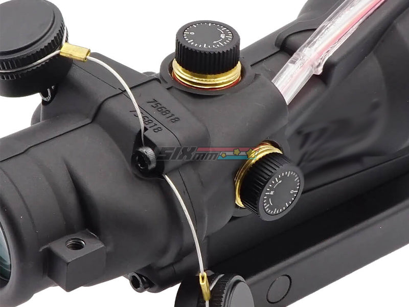 Evolution Gear] ACOG 4 X 32 Magnification Scope[Embossed Logo][BLK