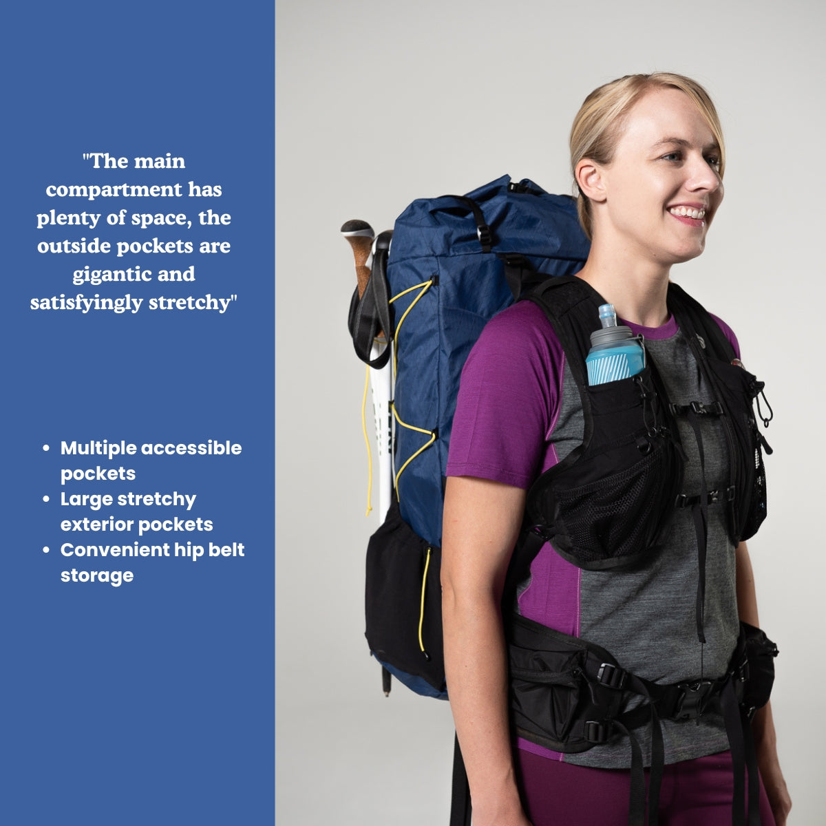 Swift X - 50L Ultralight Hiking Backpack - Six Moon Designs