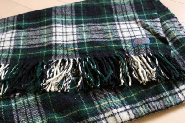 70s USA製 PENDLETONペンドルトン タータンチェック ウール