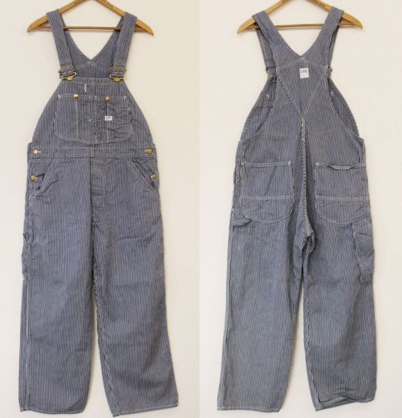 60s USA製 Leeリー ヒッコリー オーバーオール - Sixpacjoe Web Shop