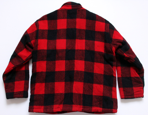 50s 5 Brotherファイブブラザー ウールジャケット 赤×黒 - Sixpacjoe