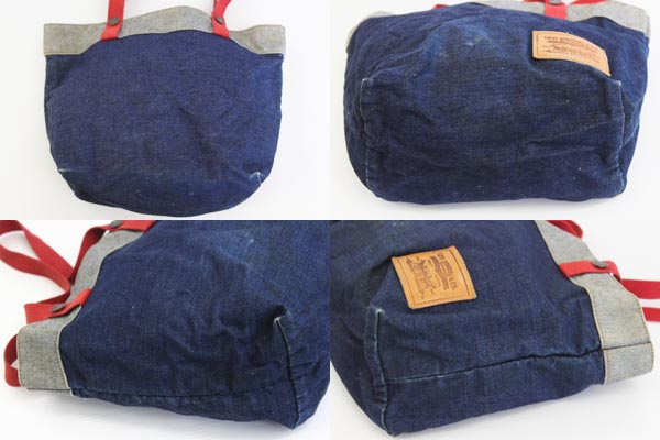 80s USA製 Levi'sリーバイス デニム トートバッグ - Sixpacjoe Web Shop