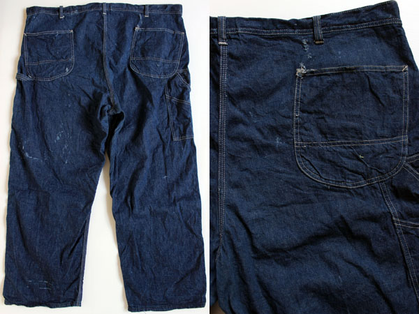 50s Leeリー デニム ペインターパンツ W50☆超特大 - Sixpacjoe Web Shop