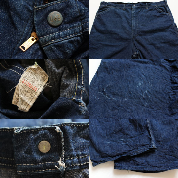 50s Leeリー デニム ペインターパンツ W50☆超特大 - Sixpacjoe Web Shop