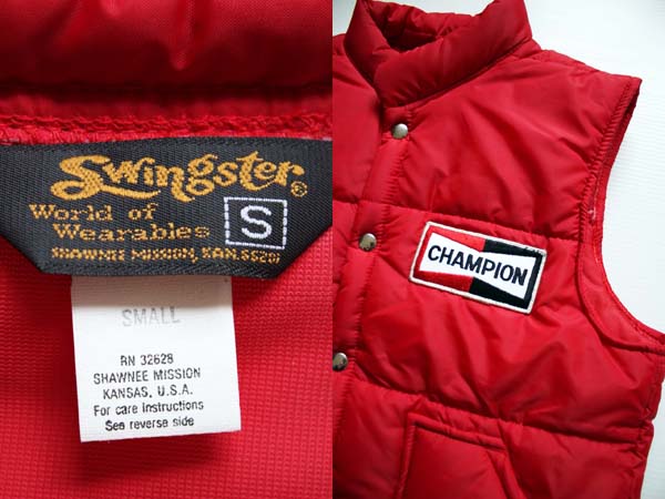 70s Swingster CHAMPION SPARK PLUG チャンピオン プラグ パッチ付き