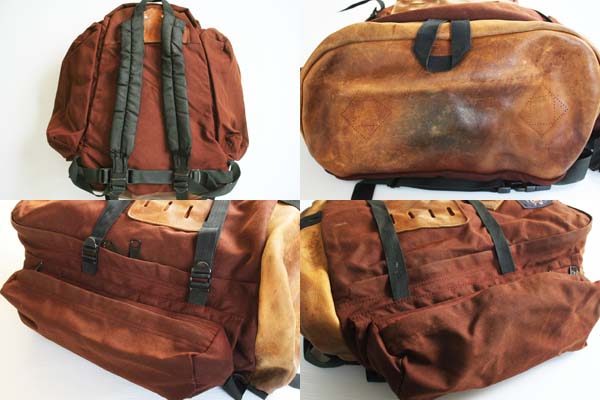 90s USA製 JANSPORTジャンスポーツ ウィークエンド ボトムレザー