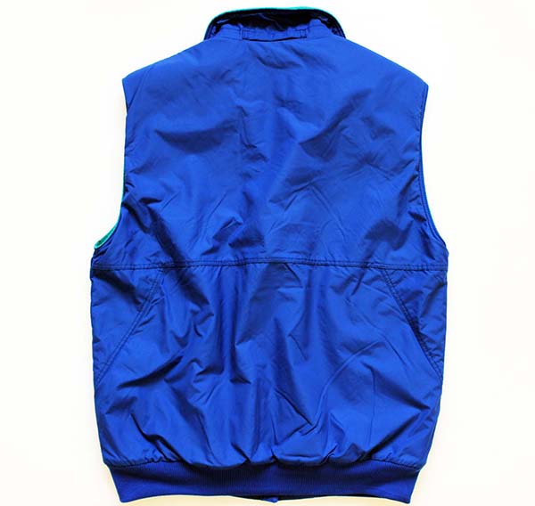 90s USA製 patagoniaパタゴニア フリースライナー ナイロンベスト M 青